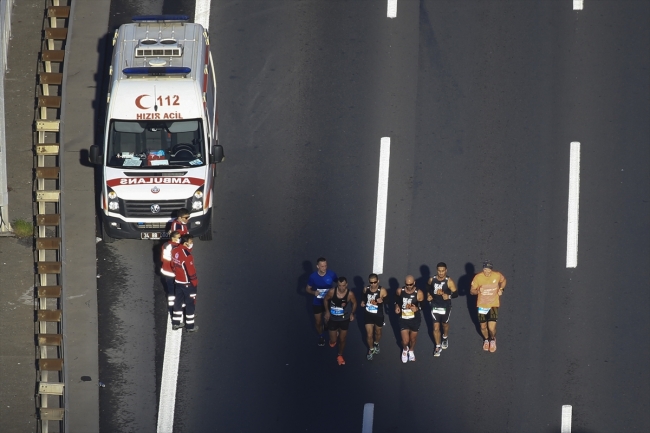 42. İstanbul Maratonunda kazananlar Kenya'lı atletler oldu